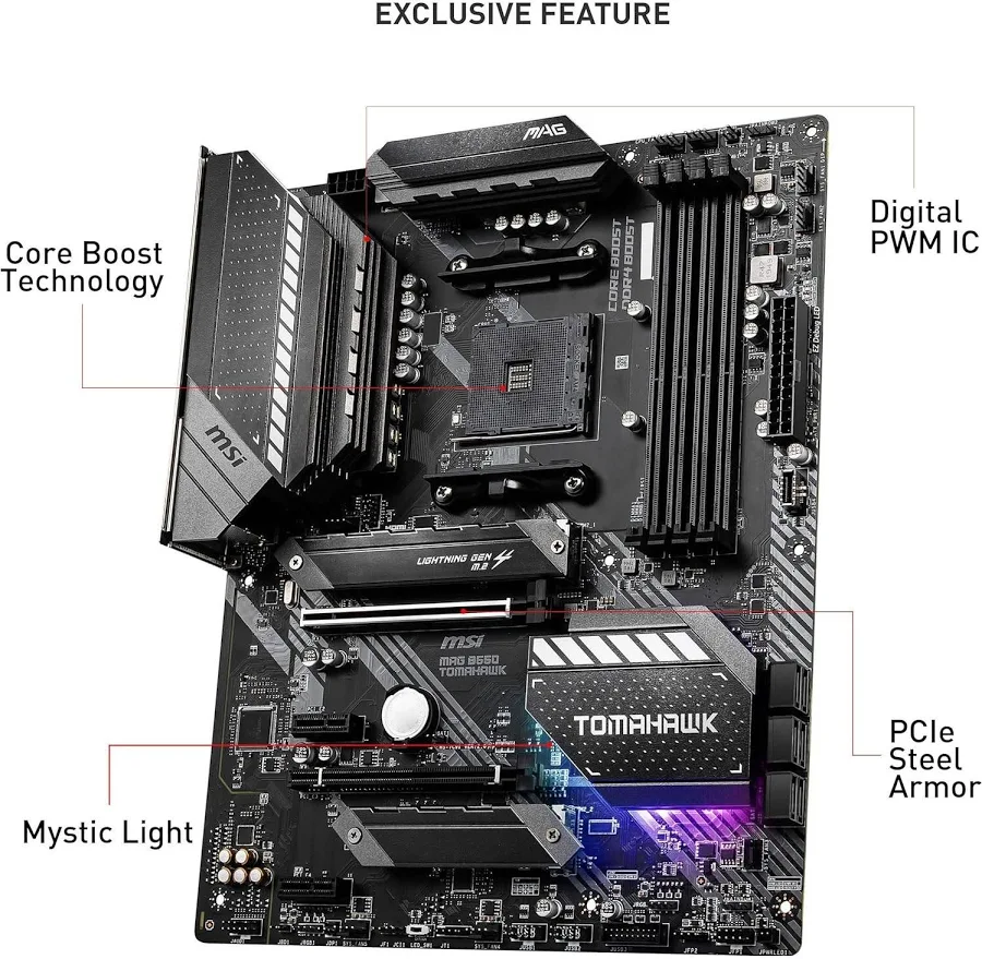 MSI MAG B550 TOMAHAWK image 5