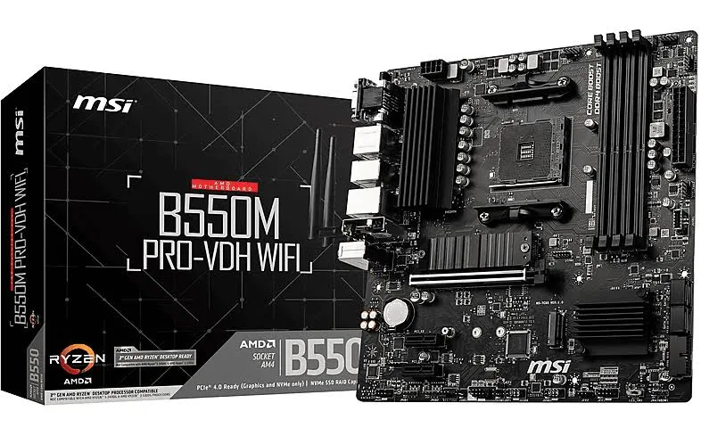 MSI B550M PRO-VDH WIFI image 1