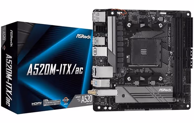ASRock A520M-ITX/AC image 1