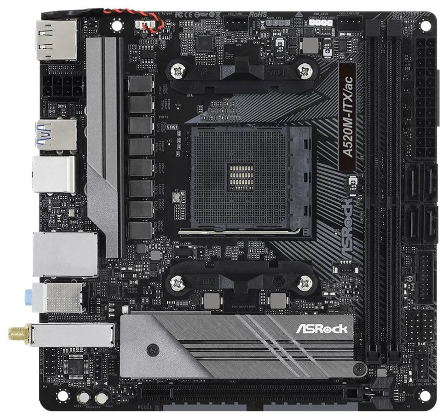ASRock A520M-ITX/AC image 2