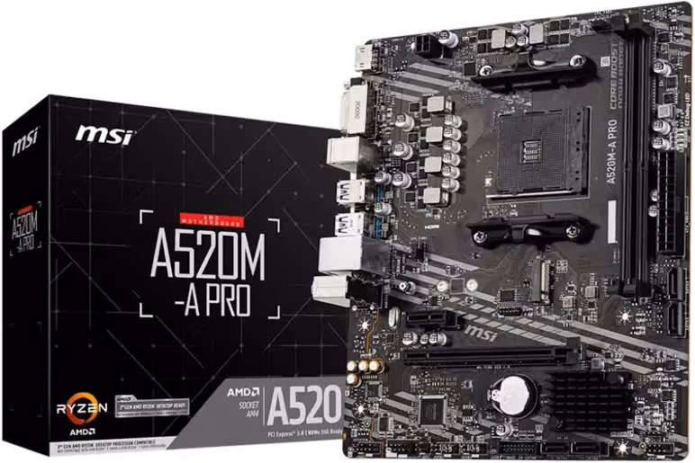 MSI A520M-A PRO image 2