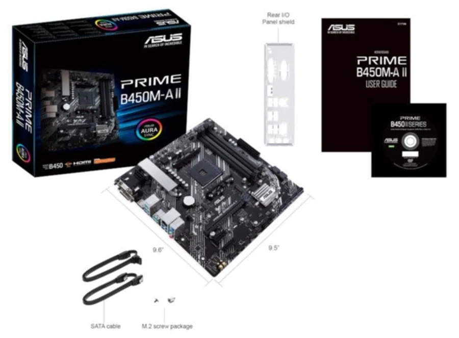 ASUS PRIME B450M-A II image 3