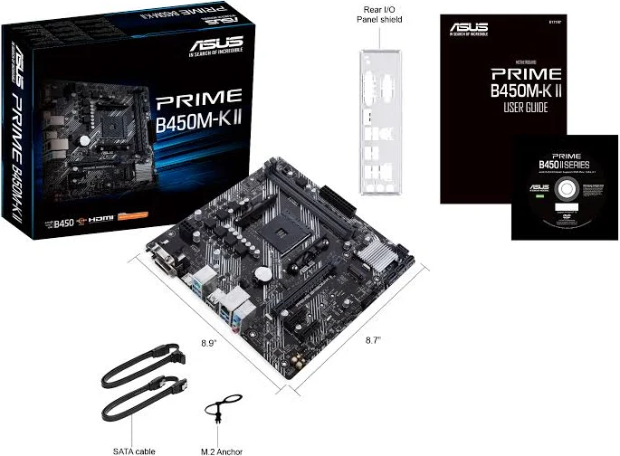 ASUS Prime B450M-KII image 4