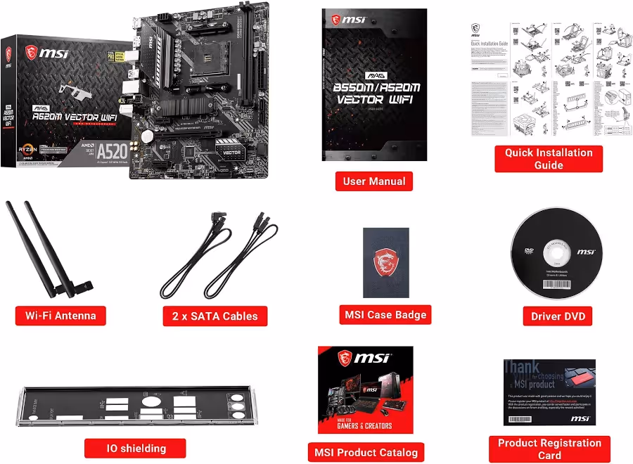 MSI MAG A520M VECTOR WIFI image 4