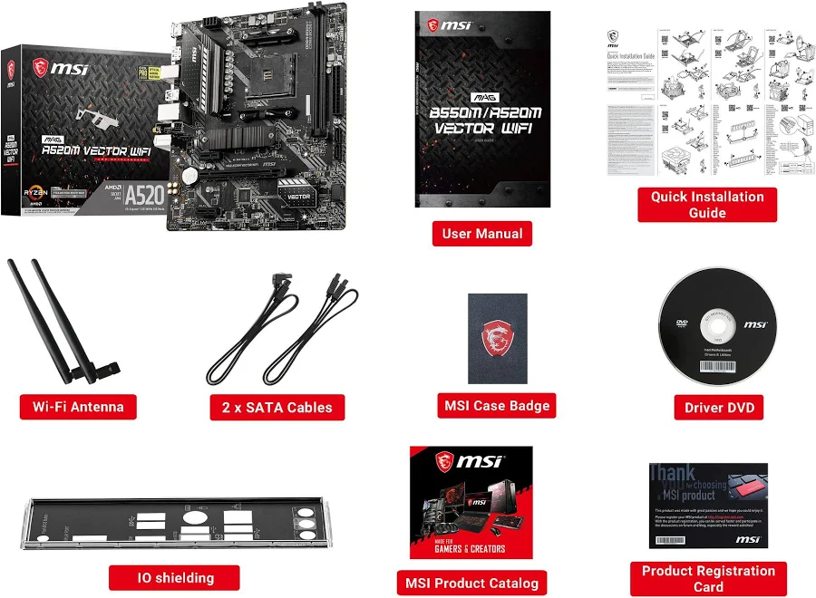 MSI MAG A520M VECTOR WIFI image 4