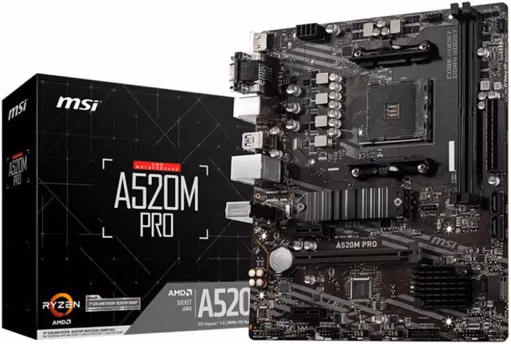 MSI A520M PRO image 2