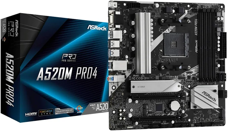 ASRock A520M Pro4 image 4