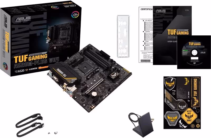 ASUS TUF GAMING A520M-PLUS WIFI image 4