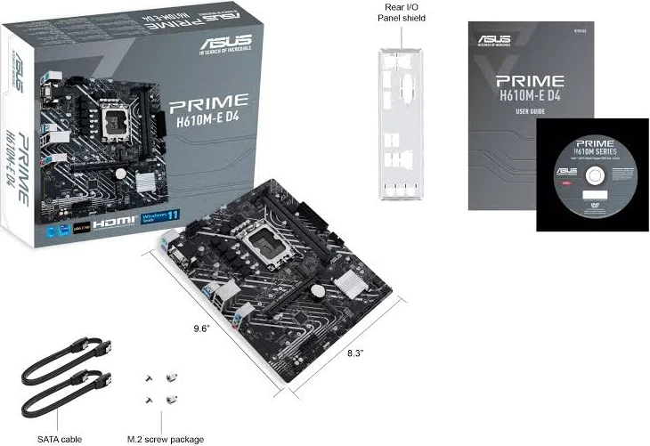 ASUS PRIME H610M-E D4 image 4