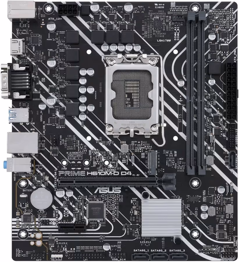 ASUS PRIME H610M-D D4 image 1