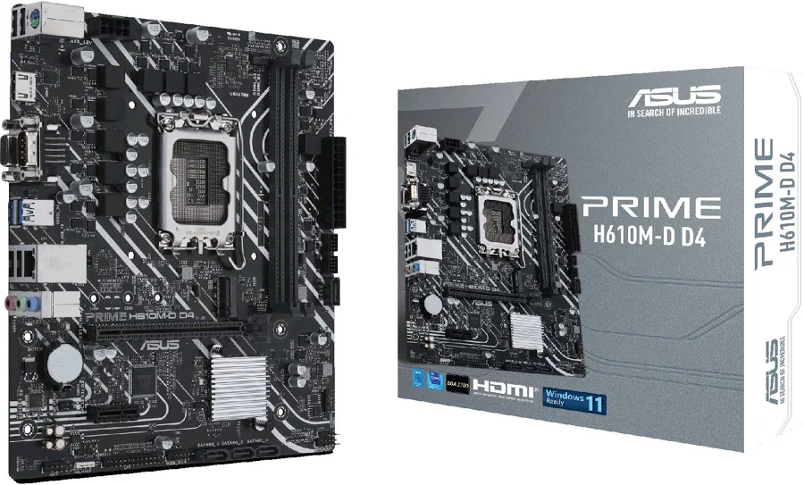 ASUS PRIME H610M-D D4 image 2