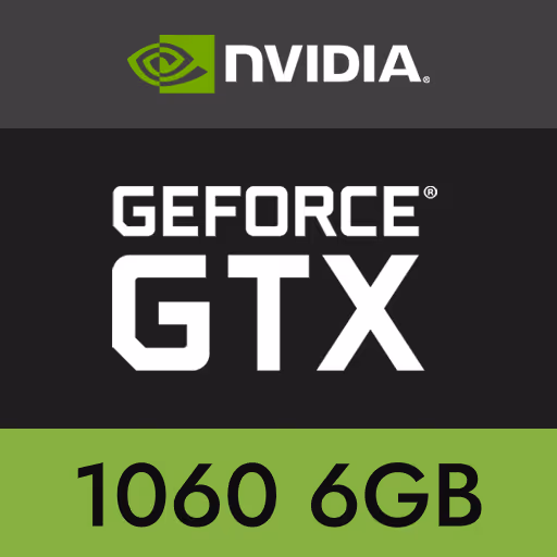 NVIDIA GeForce GTX 1060 6GB