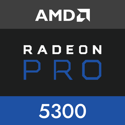 AMD Radeon Pro 5300