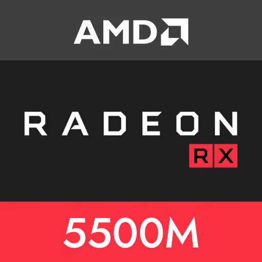 AMD Radeon RX 5500M