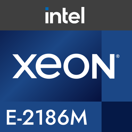 Intel Xeon E-2186M