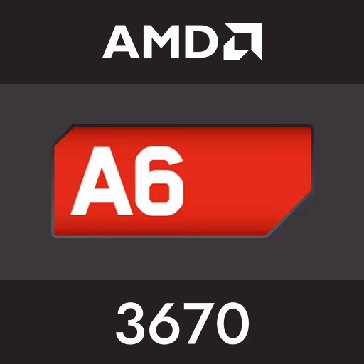 AMD A6-3670