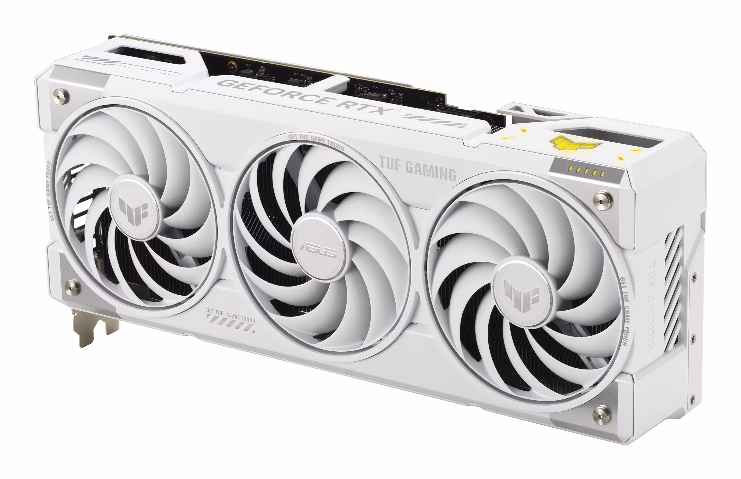 asus GeForce RTX 5070 Ti TUF BTF OC WHITE Edition image 2