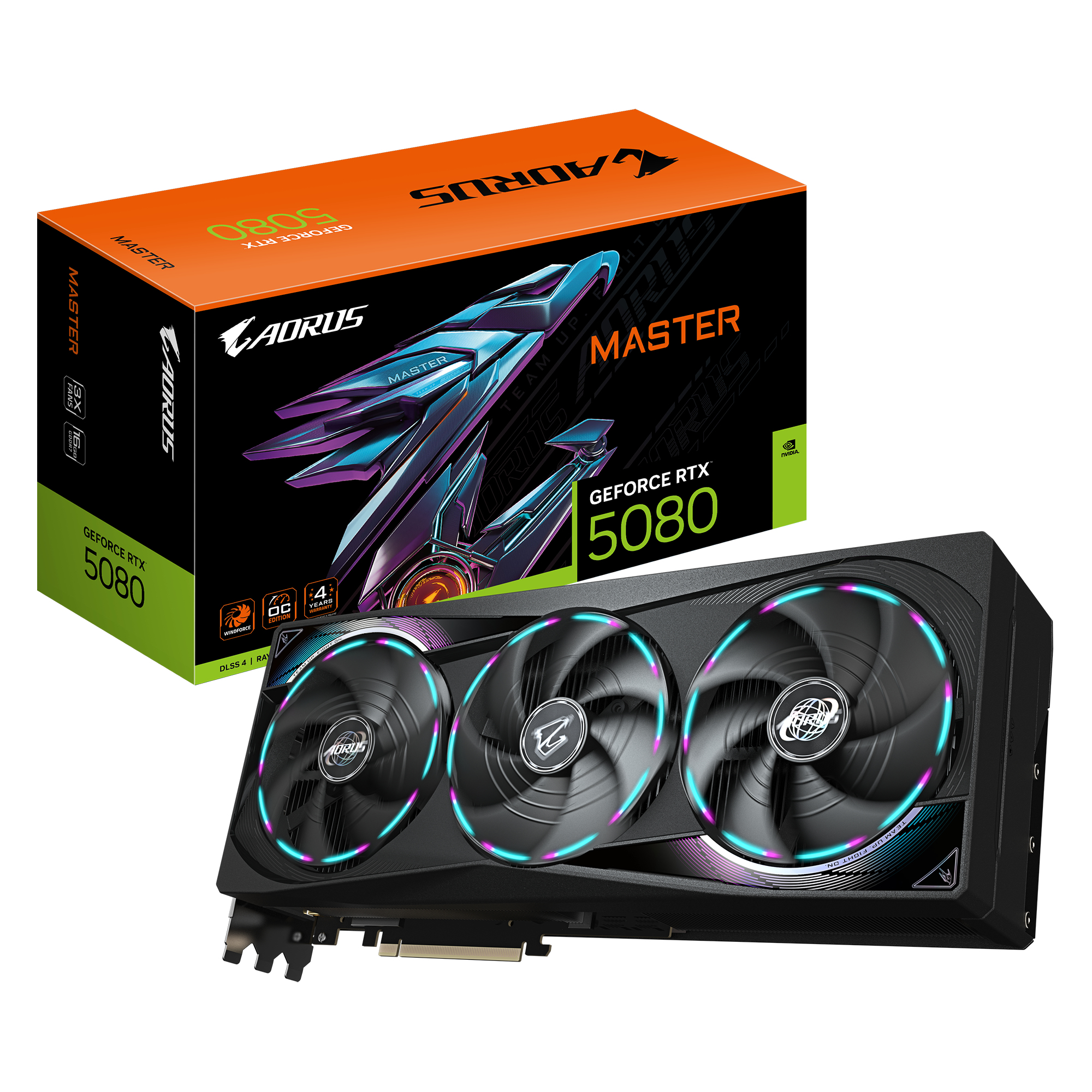 gigabyte GeForce RTX 5080 MASTER 16G image 1