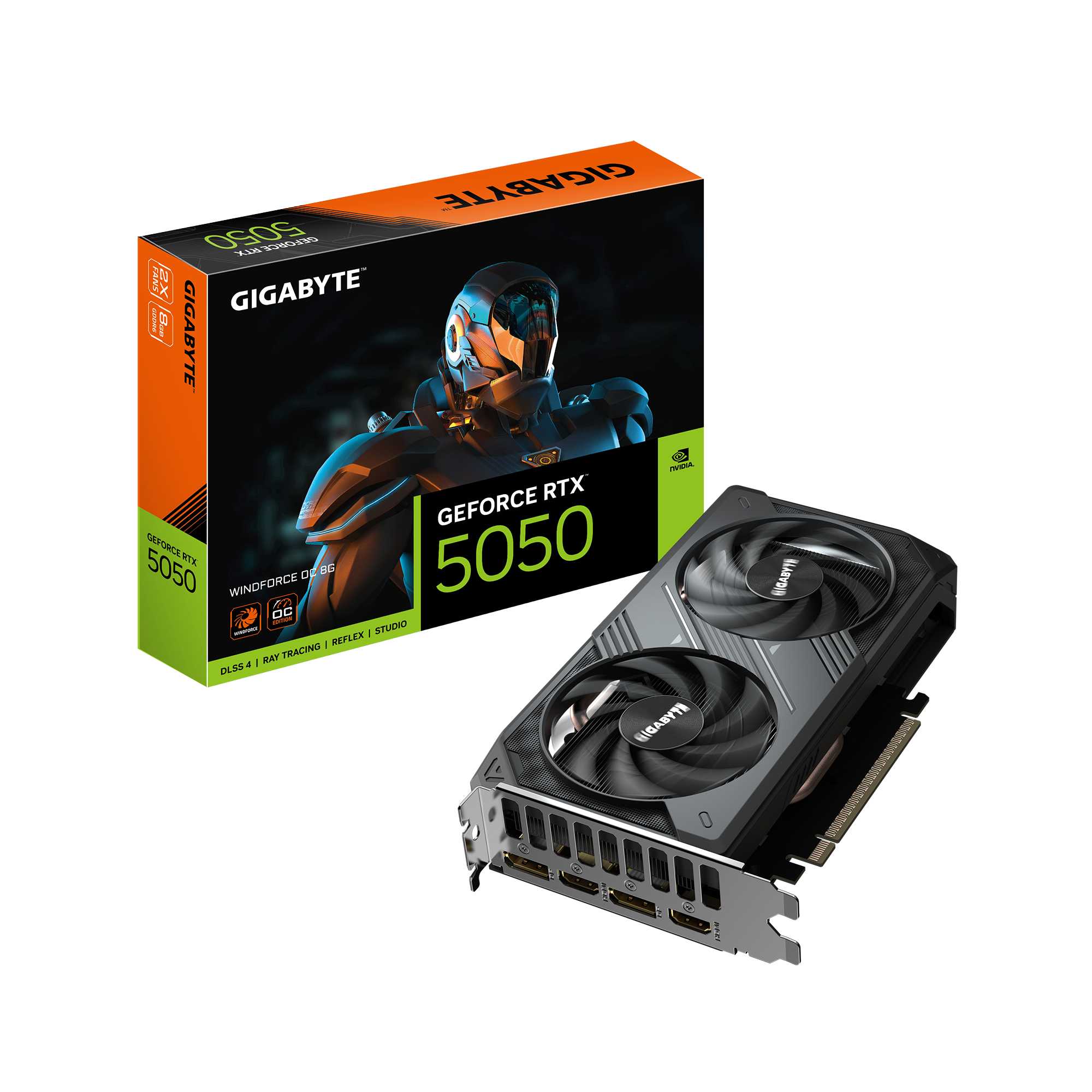 gigabyte GeForce RTX 5050 WINDFORCE OC 8G image 1