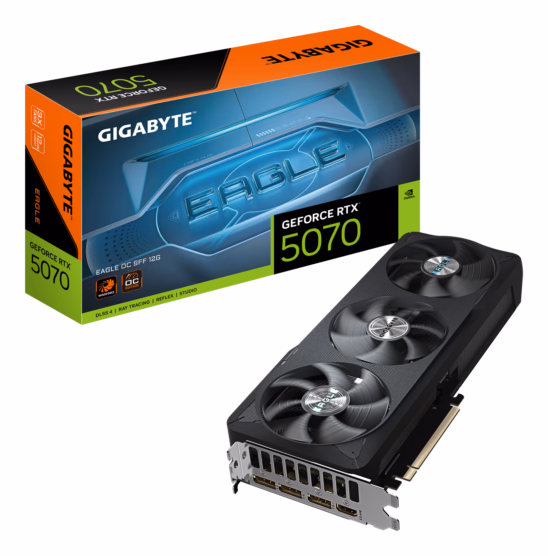 gigabyte GeForce RTX 5070 EAGLE OC SFF 12G image 1