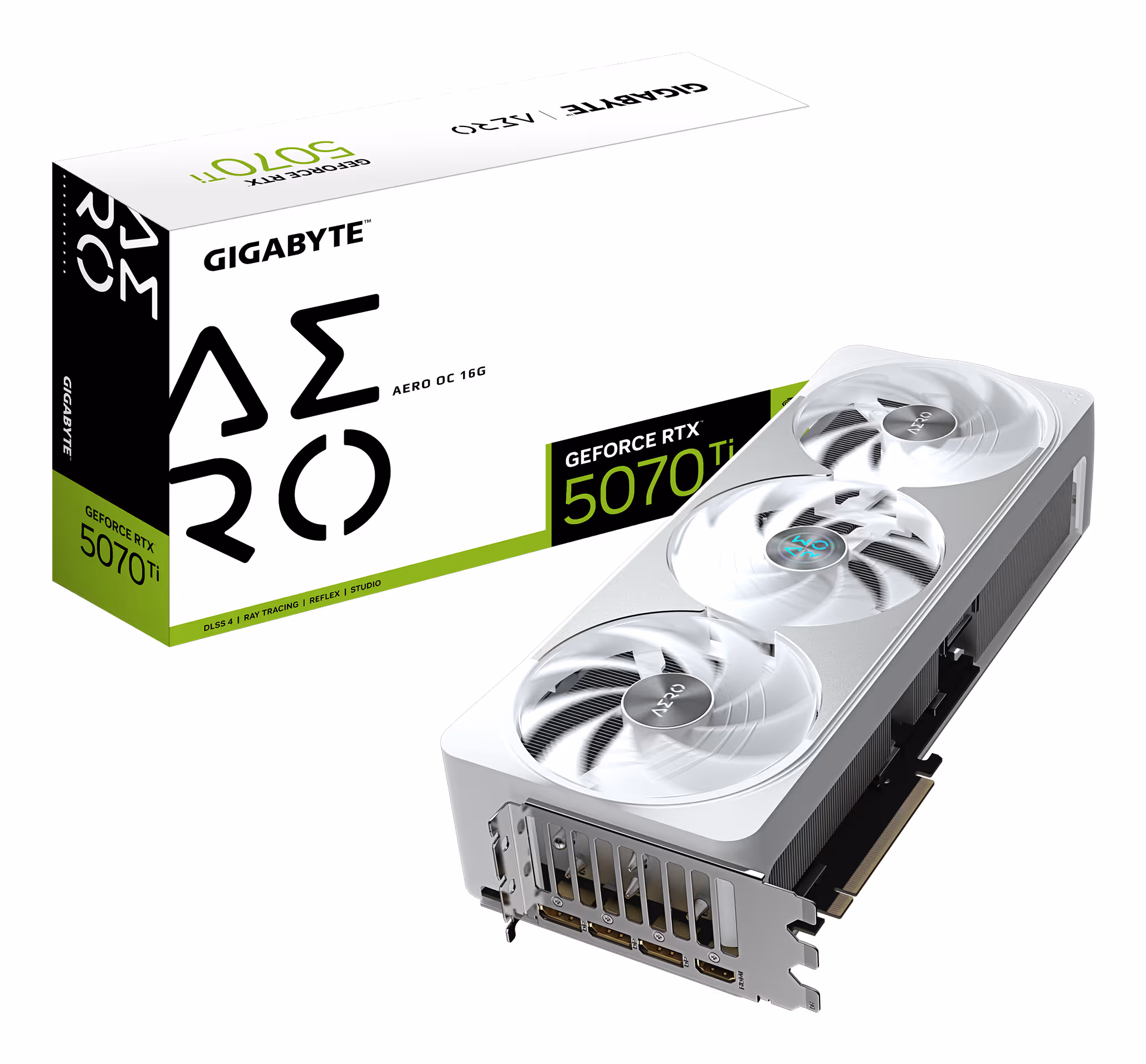 gigabyte GeForce RTX 5070 Ti AERO OC 16G image 1