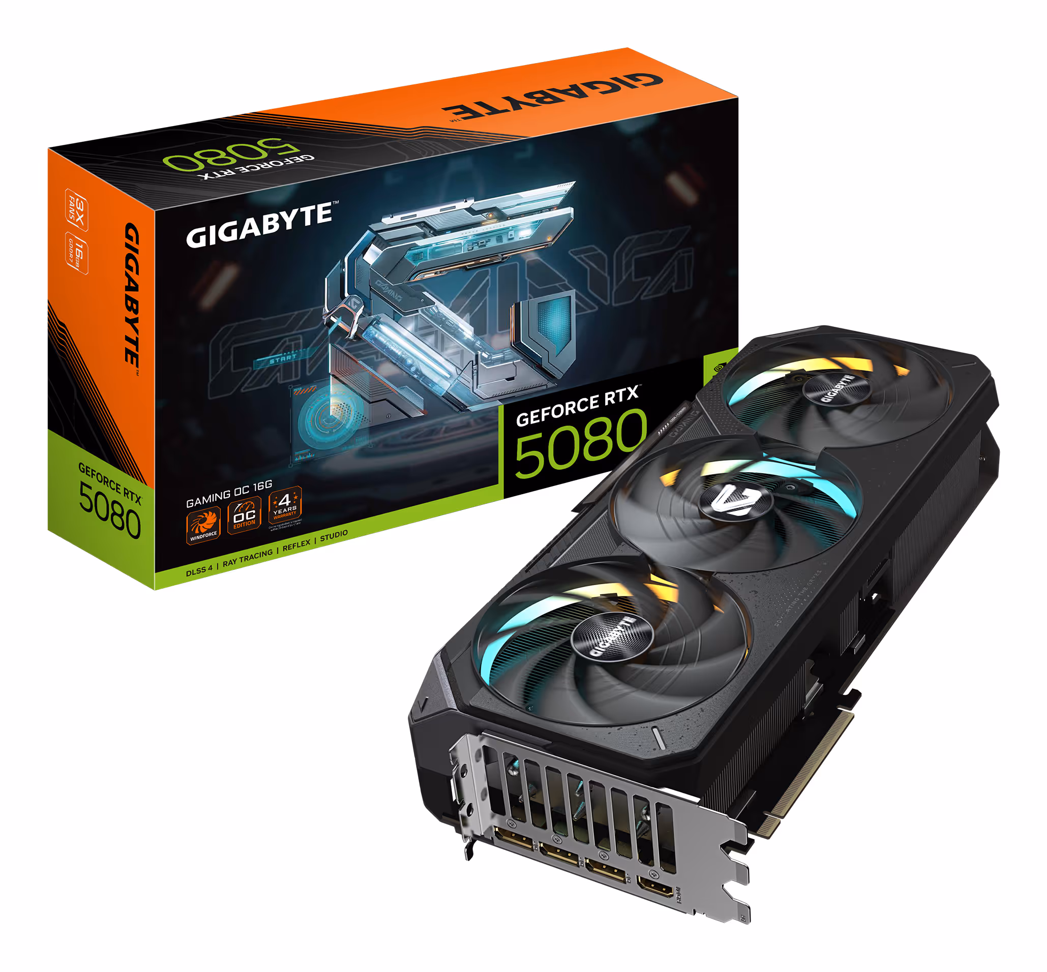 gigabyte GeForce RTX 5080 GAMING OC 16G image 1