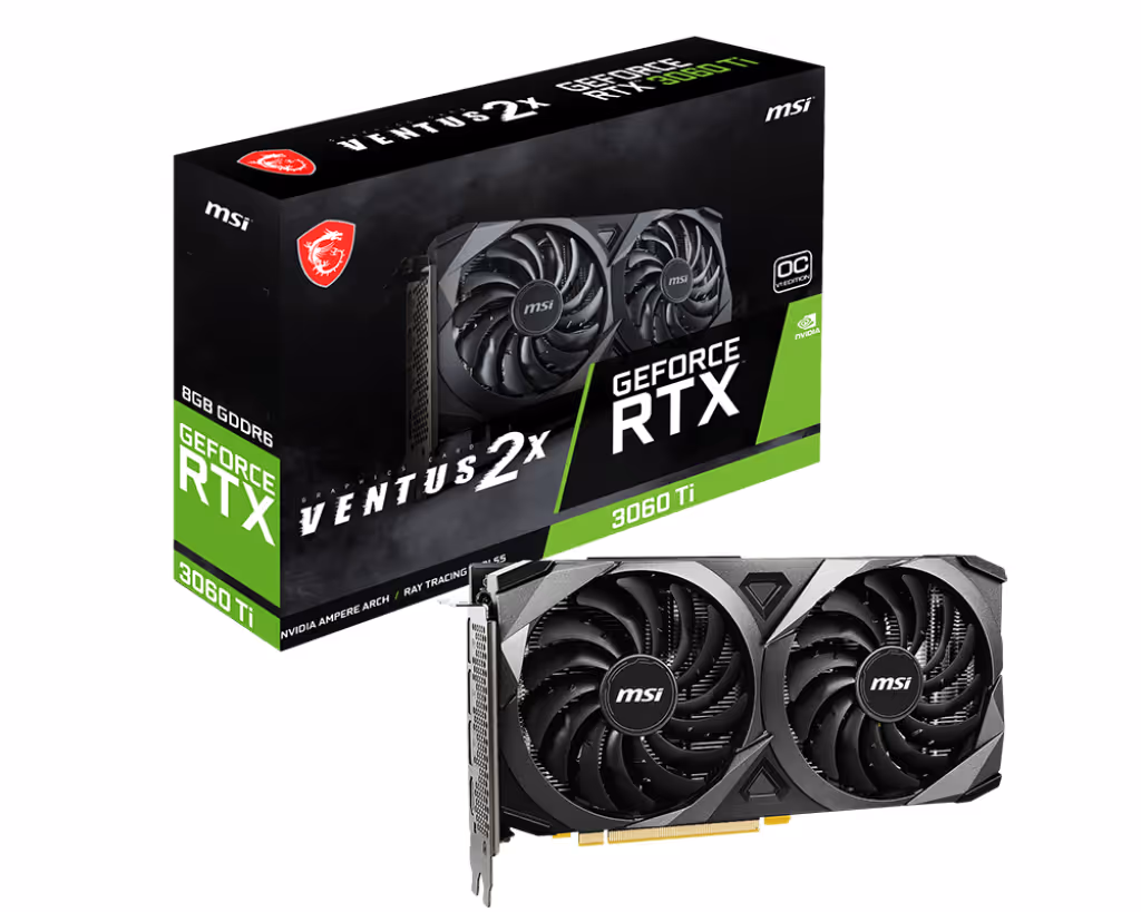 msi GeForce RTX 3060 Ti VENTUS 2X 8GD6X OC 8GB GDDR6X image 5