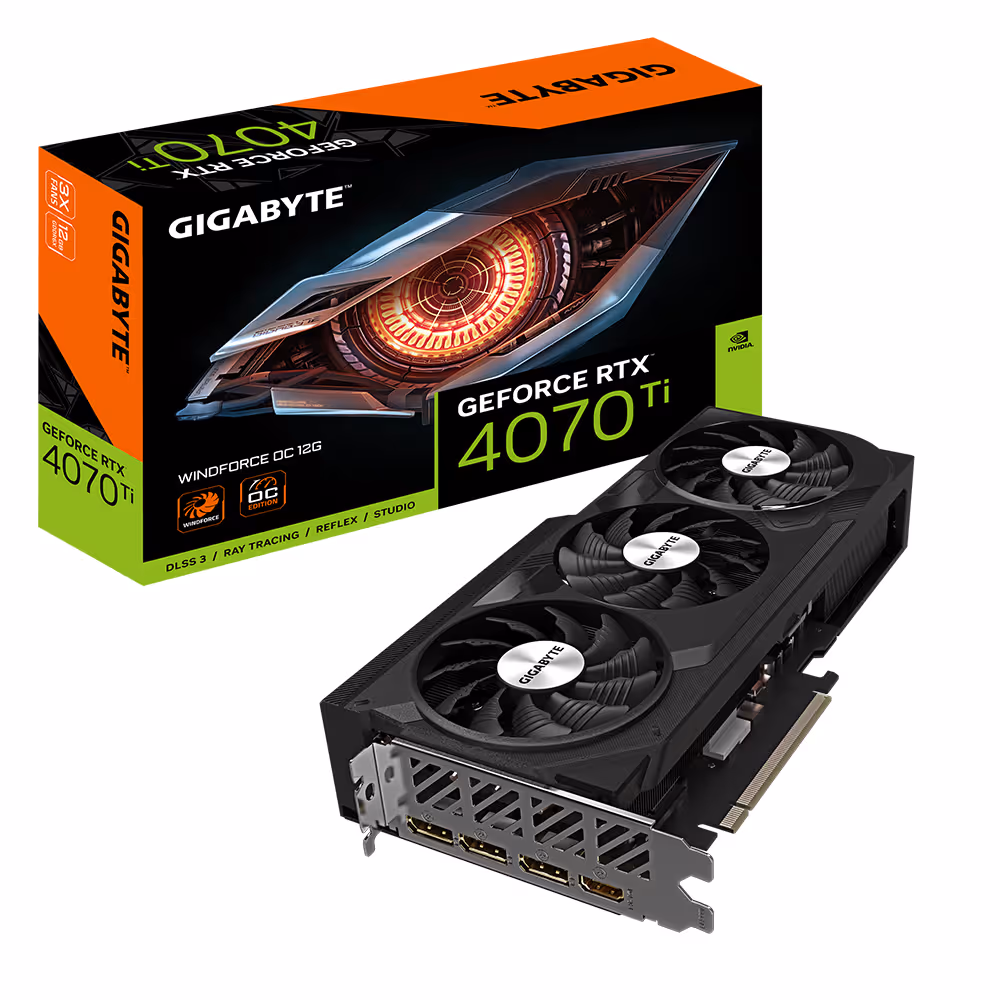 gigabyte GeForce RTX 4070 Ti WINDFORCE OC 12 Go GDDR6X image 1
