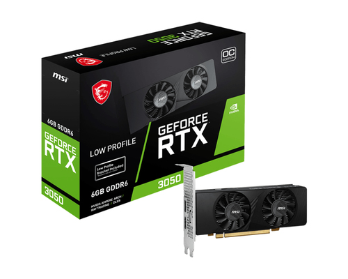 msi GeForce RTX 3050 LP OC 6G GDDR6