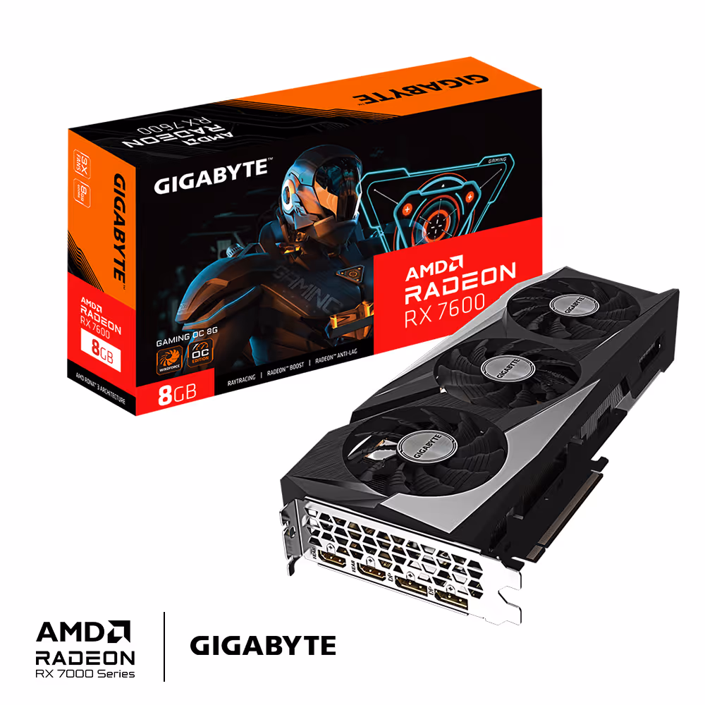 gigabyte Radeon Rx 7600 Oc 8g Gddr6 image 2