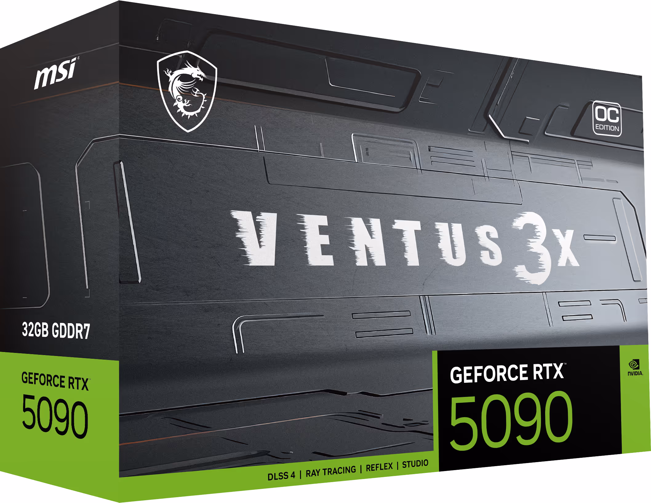 msi GeForce RTX 5090 VENTUS 3X OC 32 Go GDDR7 Reflex 2 RTX image 2