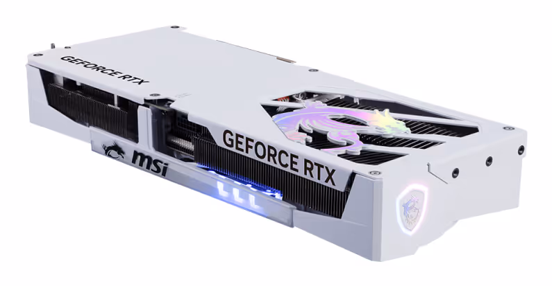 msi GeForce RTX 5070 Ti GAMING TRIO OC 16 Go GDDR7 Reflex 2 RTX Blanc image 2