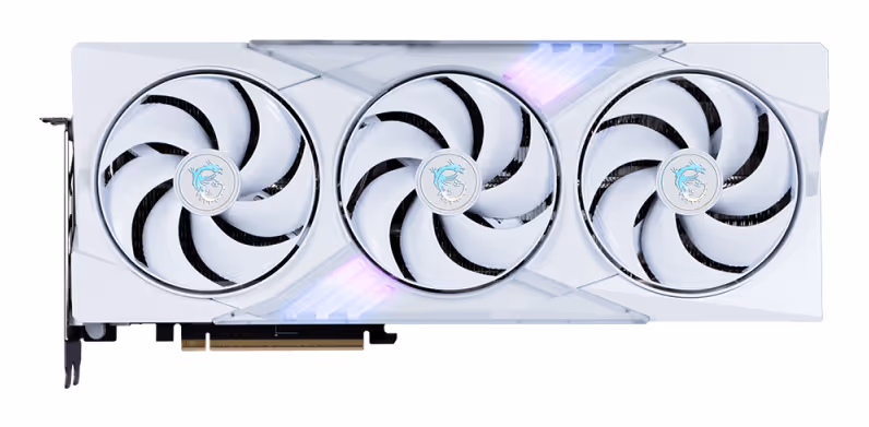 msi GeForce RTX 5070 Ti GAMING TRIO OC 16 Go GDDR7 Reflex 2 RTX Blanc image 1