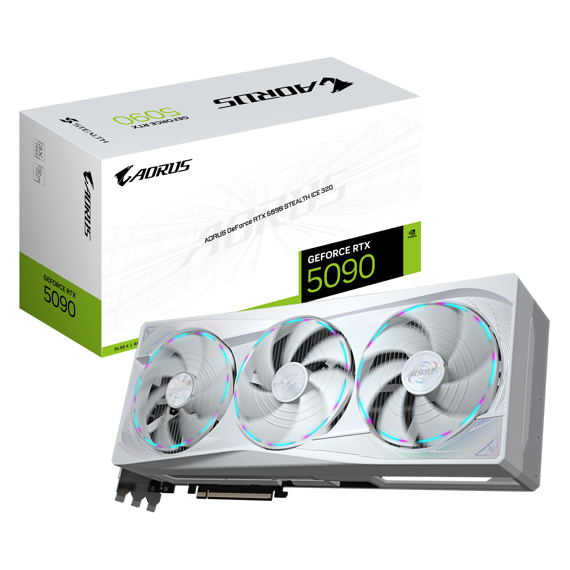 gigabyte GeForce RTX 5090 STEALTH ICE 32G image 1