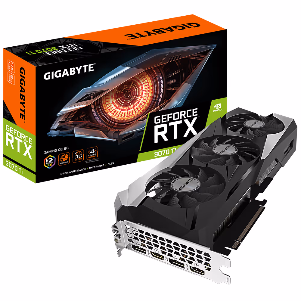 gigabyte GeForce RTX 3070 Ti GAMING OC 8 Go GDDR6X image 1