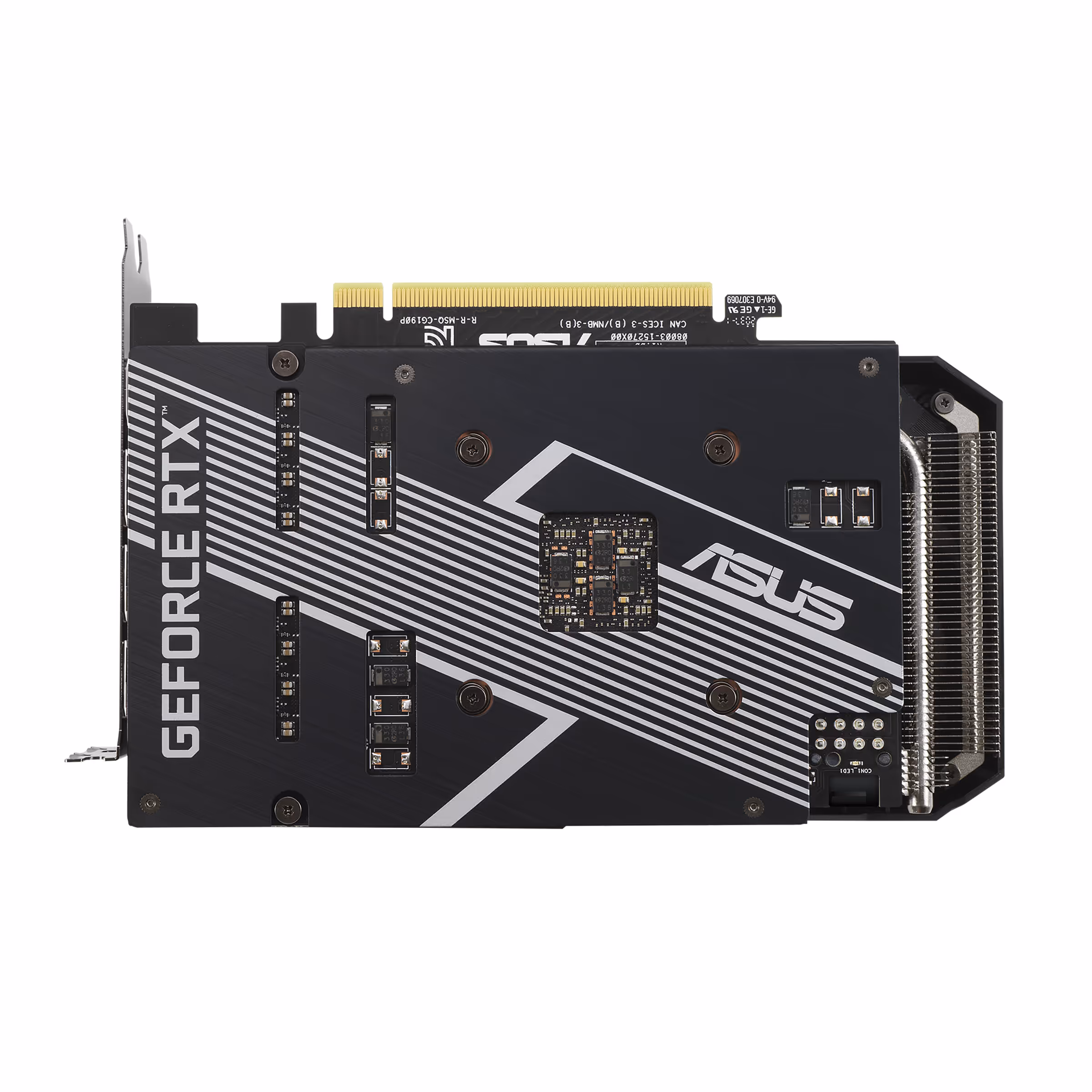 asus DUAL GeForce RTX 3060 Ti V2 Édition MINI OC LHR 8 Go GDDR6 image 3