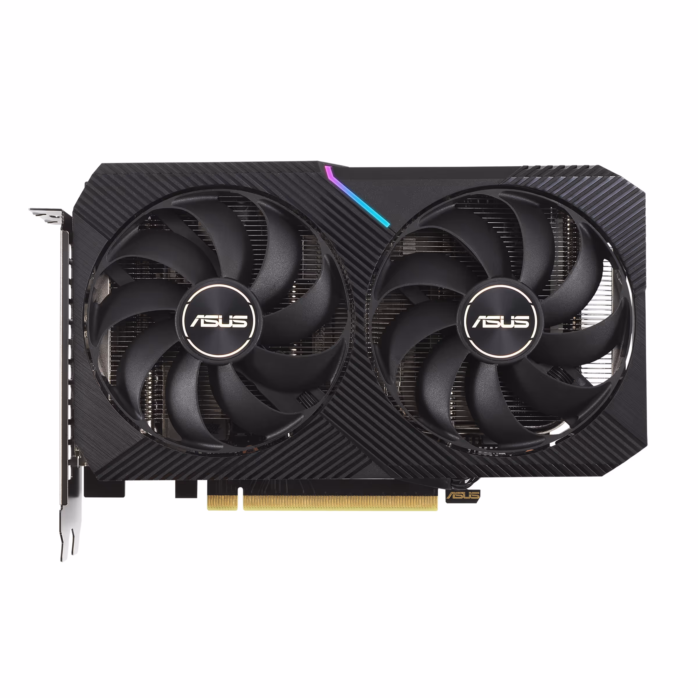 asus DUAL GeForce RTX 3060 Ti V2 Édition MINI OC LHR 8 Go GDDR6 image 1