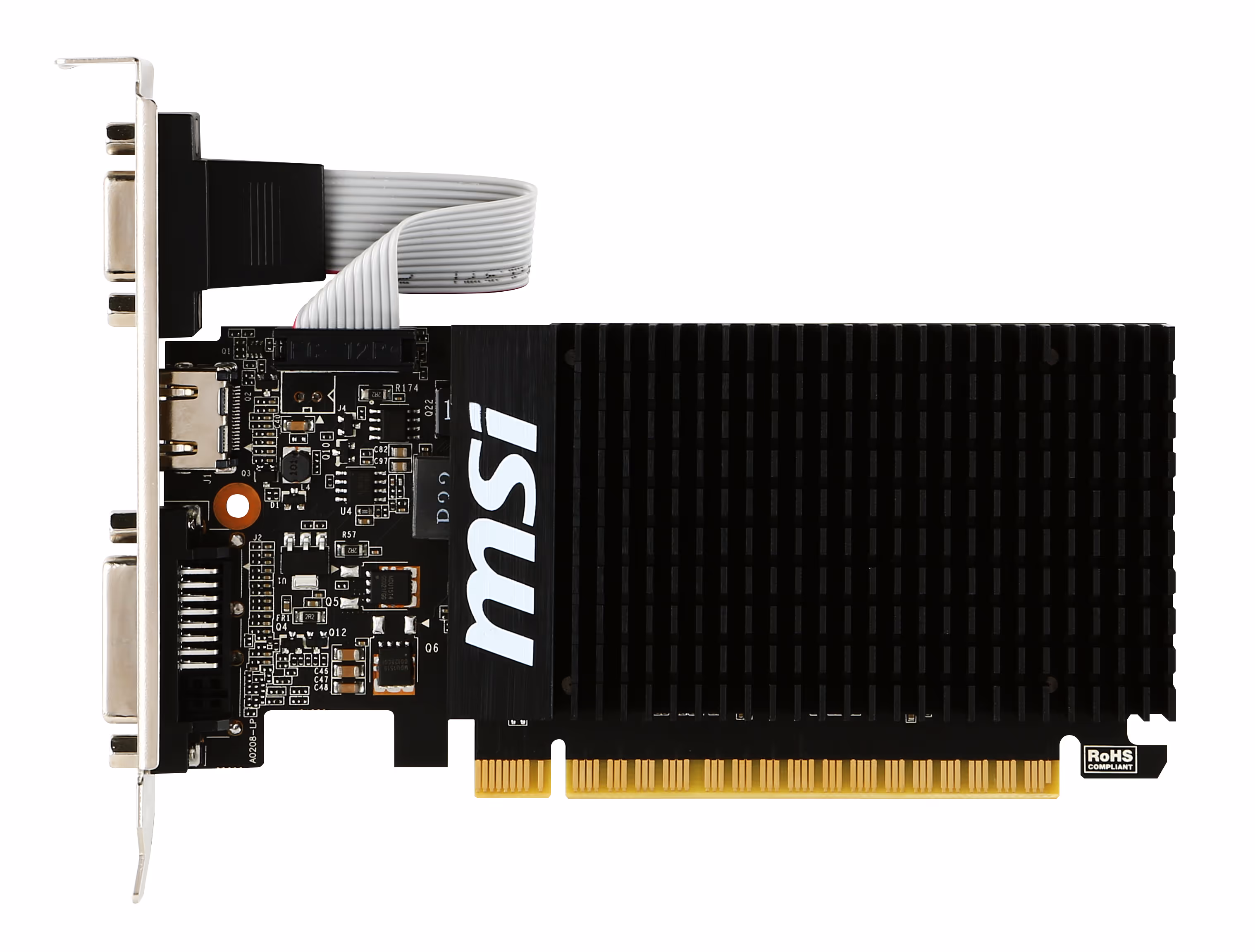 msi GeForce GT710 2 Go DDR3 profil bas image 4