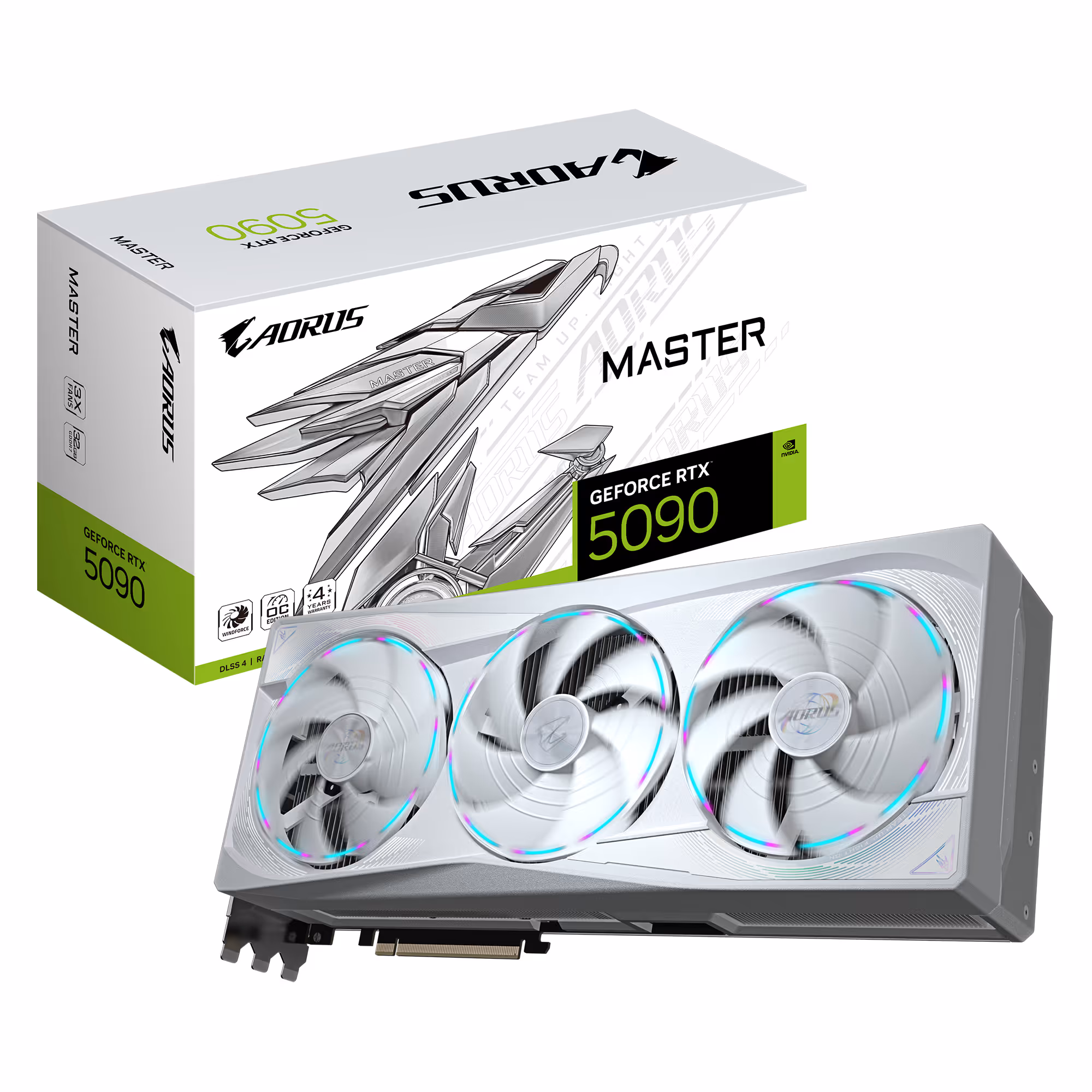 gigabyte GeForce RTX 5090 MASTER ICE 32G image 1