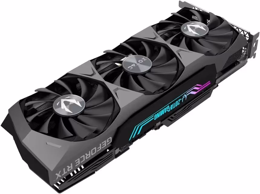 Zotac Gaming Geforce RTX 3080 TRINITY OC LHR 12 Go GDDR6X image 1