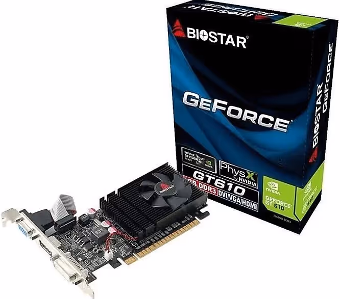 Biostar VN6103THX6 GeForce GT610 2 Go DDR3