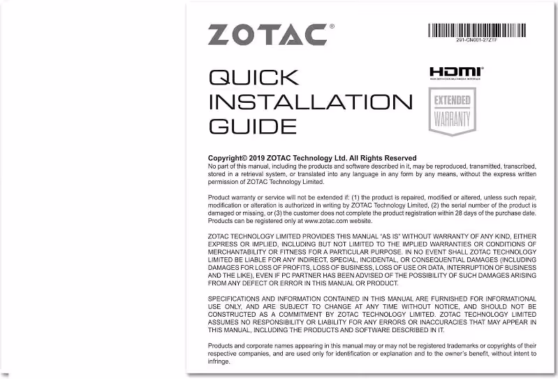 Zotac Gaming Geforce RTX 3060 Ti Twin Edge OC LHR 8 Go GDDR6 image 4