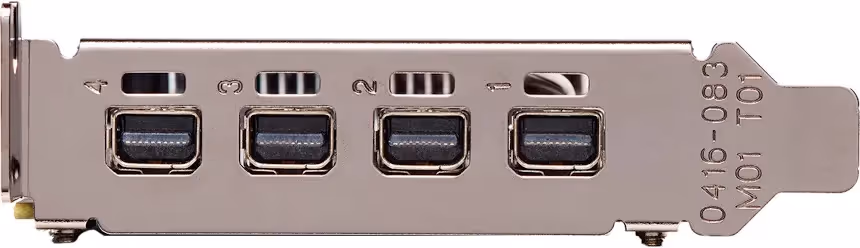 PNY Quadro P1000 DVI 4 Go GDDR5 image 2
