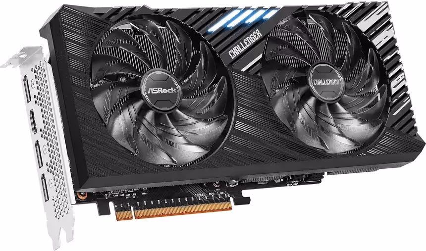 ASRock Arc A750 Challenger SE 8 Go GDDR6 double HDMI/DP OC image 3