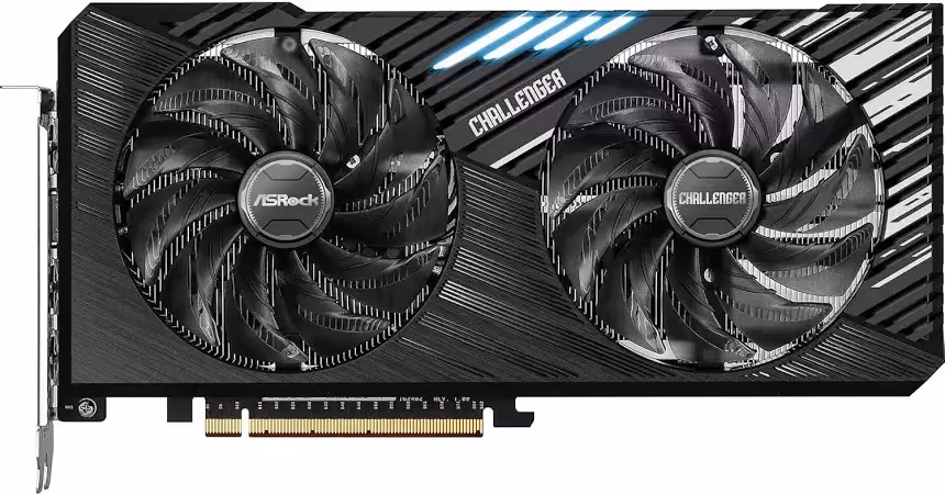 ASRock Arc A750 Challenger SE 8 Go GDDR6 double HDMI/DP OC image 1