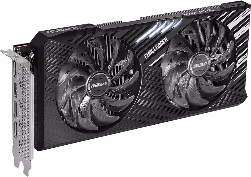 ASRock Arc A750 Challenger SE 8 Go GDDR6 double HDMI/DP OC image 2