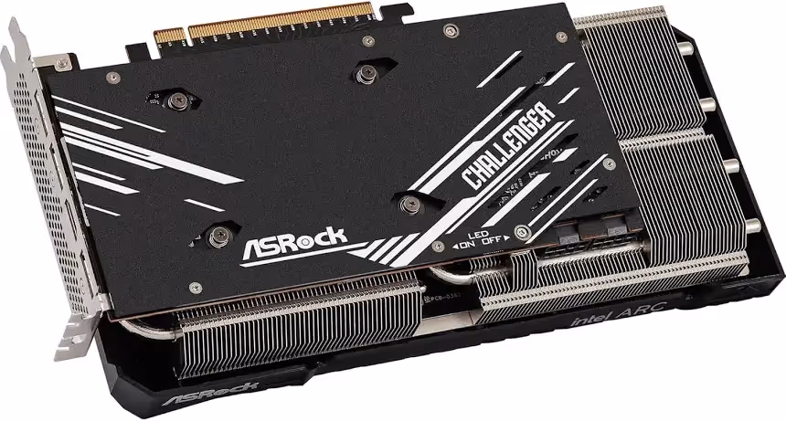 ASRock Arc A750 Challenger SE 8 Go GDDR6 double HDMI/DP OC image 4
