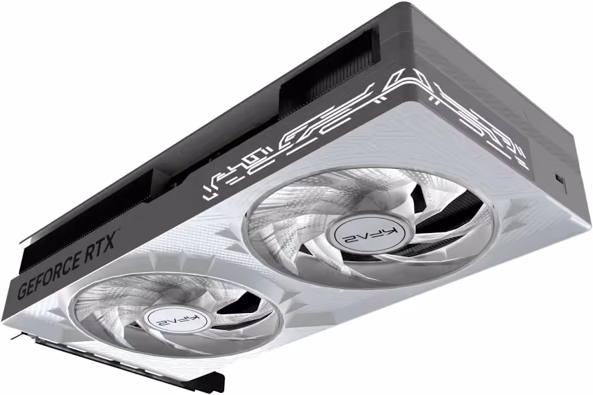 KFA2 GeForce RTX 5070 12 Go GDDR7 Blanc 1-Click OC image 2