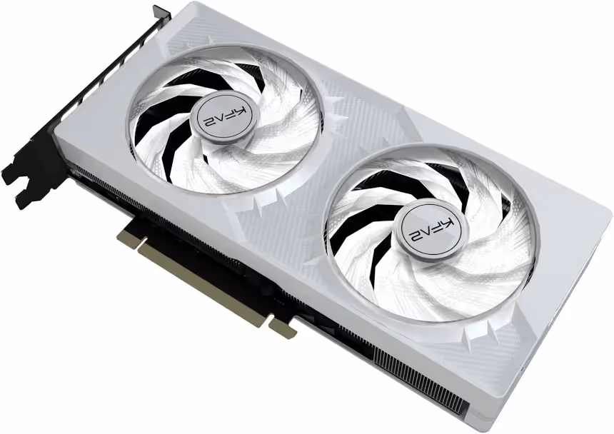 KFA2 GeForce RTX 5070 12 Go GDDR7 Blanc 1-Click OC image 1