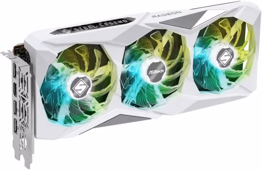 ASRock Radeon RX 7600 Steel Legend 8Go OC image 3